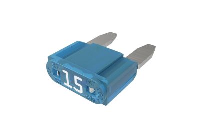 Littelfuse 0297015.WXVN – 15A Mini Blade Fuse, Blue
