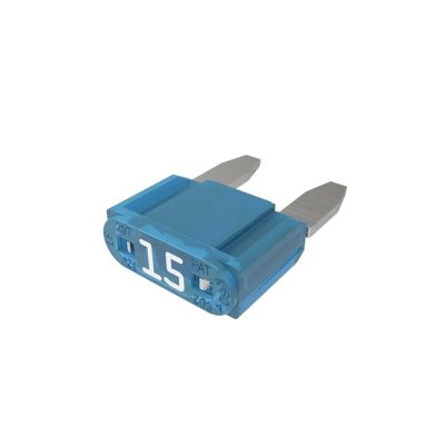 Littelfuse 0297015.WXVN – 15A Mini Blade Fuse, Blue