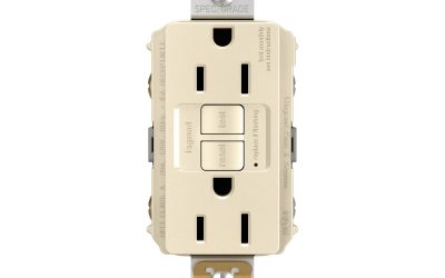 Legrand Pass & Seymour 1597LA – GFCI Receptacle, 15A, 125V, Light Almond