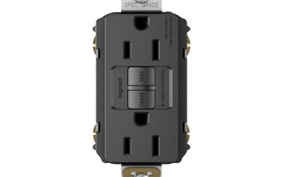 Legrand Pass & Seymour 1597BK – radiant® GFCI Receptacle, 15A, 125V, Black