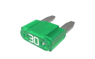 Littelfuse 0297030.WXVN – 30A Mini Blade Fuse, Green