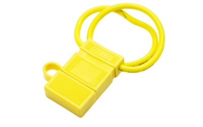 OptiFuse LPR-03Y-12Y – 12GA ATC/ATO Inline Fuse Holder, Yellow 12″ Loop