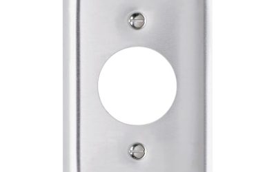 Legrand Pass & Seymour SS7 – Wall Plate, 1-Gang, Single Receptacle, 302/304 Stainless Steel