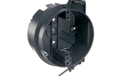 Legrand Pass & Seymour S120RAC – Ceiling Box, 4″, Round, Thermoplastic, Black