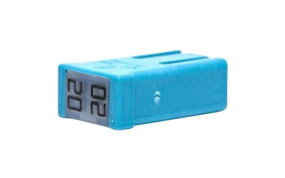 Littelfuse 0695020.PXPS – 20A Slotted MCASE+ Fuse, Blue