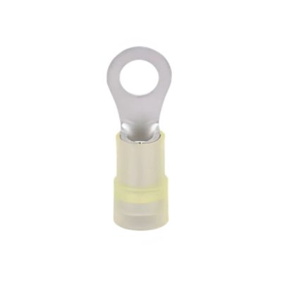12-10 AWG Nylon Ring Terminal, 5/16" Stud