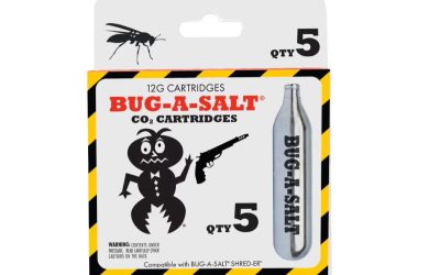 Bug-A-Salt SHRED-ER CO2 Cartridge – 5 Pack