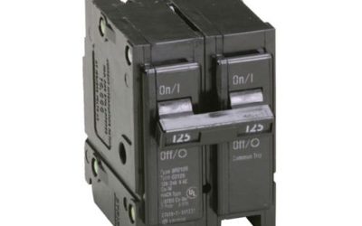 Eaton BR2125 – 125A Type BR Plug-On Circuit Breaker, 2-Pole, 120/240V