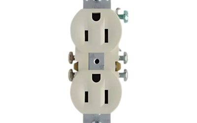 Legrand Pass & Seymour 3232LA – Duplex Receptacle, 15A, 125V, Light Almond