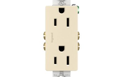 Legrand Pass & Seymour 885LA – radiant® Duplex Receptacle, 15A, 125V, Light Almond
