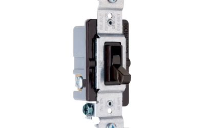 Legrand Pass & Seymour 663G – 3-Way Toggle Switch, 15A, 120V, Brown