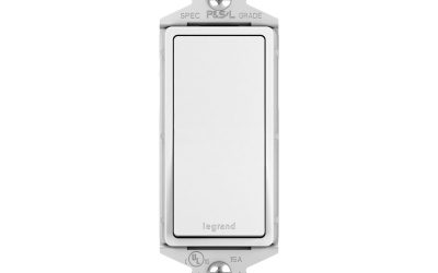 Legrand Pass & Seymour TM873W – 3-Way Paddle Switch, 15A, 120/125V, White
