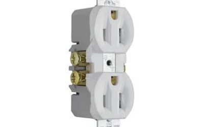 Legrand Pass & Seymour 3232W – Duplex Receptacle, 15A, 125V, White