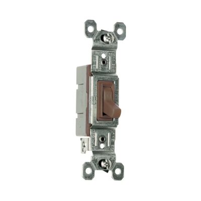 Legrand Pass & Seymour 660G – Toggle Switch, 15A, 120V, Brown, Single Pole