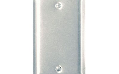Legrand Pass & Seymour SS13 – Blank Wall Plate, 1-Gang, Stainless Steel, Box Mount