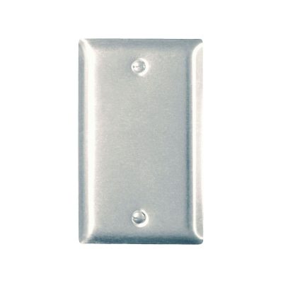 Legrand Pass & Seymour SS13 – Blank Wall Plate, 1-Gang, Stainless Steel, Box Mount