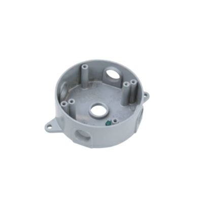 Legrand Pass & Seymour WPRB25 – Weatherproof Box, 4" Round, 1/2" Hubs, 16.1 cu in