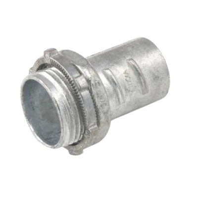 RACO 2282 – Flex Screw-In Connector, 1/2", Uninsulated