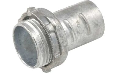 RACO 2283 – Flex Screw-In Connector, 3/4″, Uninsulated