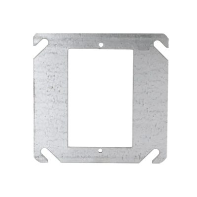 RACO 787 – 4" Square Flat Single-Gang Plaster Ring