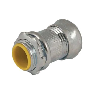 RACO 2912 – EMT Connector, 1/2", Compression, Insulated