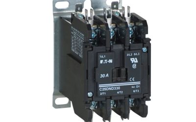 Eaton C25DND330A – 30A Definite Purpose Contactor, 3-Pole, 120V Coil