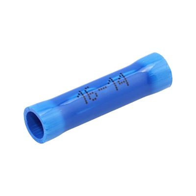 Molex InsulKrimp 191540015 – Butt Splice, 16–14 AWG, Blue PVC