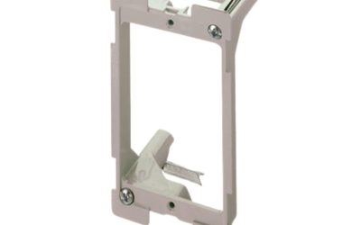 Legrand On-Q PLV1W – Low Voltage Bracket, 1-Gang, 4.2″ H × 2.38″ W × 1.91″ D