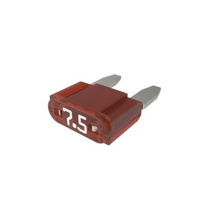 Littelfuse 029707.5WXNV – 7.5A Mini Blade Fuse, Brown