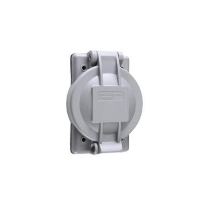 Legrand Pass & Seymour WPG1 – Weatherproof Cover, Flanged Inlet/Outlet, 1.96" Opening, Lockable