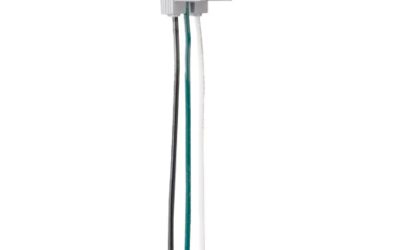 Legrand Pass & Seymour PTRA6STR – PlugTail Connector, Right Angle, 6-in, Stranded