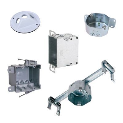 Switch, Outlet & Ceiling Boxes
