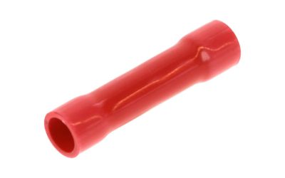 Molex InsulKrimp 191540006 – Butt Splice, 22–18 AWG, Red PVC, Reel of 500